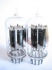 2 matched RCA Clear-Top 12AU7A ECC82 Tubes – Hickok TV7 Tests @ 97/91, 92/94