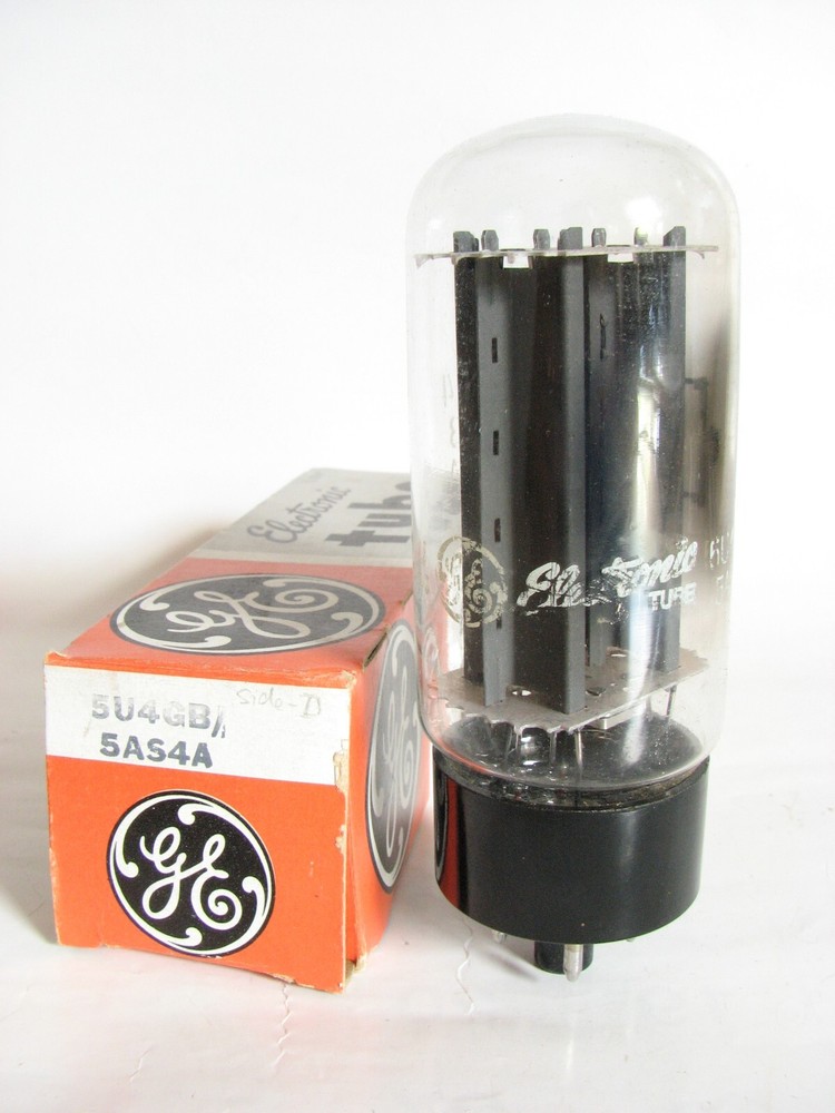 1960s GE 5U4GB 5AS4A Rectifier Tube – Hickok 539B tests @ 120/128, Min:54/54