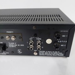 Realistic MPA-40 35W PA Amplifier Vintage Radio Shack Mixer Amp AUX Mic EQ…