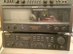 Sony Sounds craftsmen Music Playing System vintage set