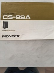 pioneer cs-99a vintage speakers