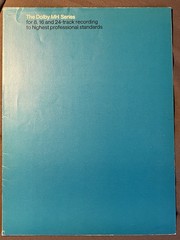 ✨Dolby – Noise Reduction✨- Original sales literature 1967 1972!!