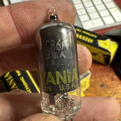 Sylvania Used Unknown Vintage Vacuum Tubes Radio AMP Tubes (Not sure Read)