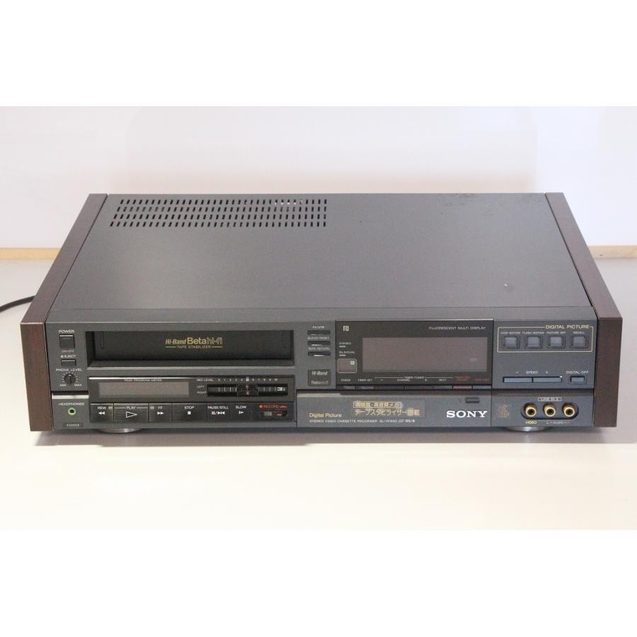 SONY SL-HF85D Betamax VCR Hi-Fi Stereo Serviced Rare w/Manual Fully Functional