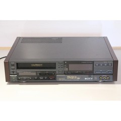 SONY SL-HF85D Betamax VCR Hi-Fi Stereo Serviced Rare w/Manual Fully Functional