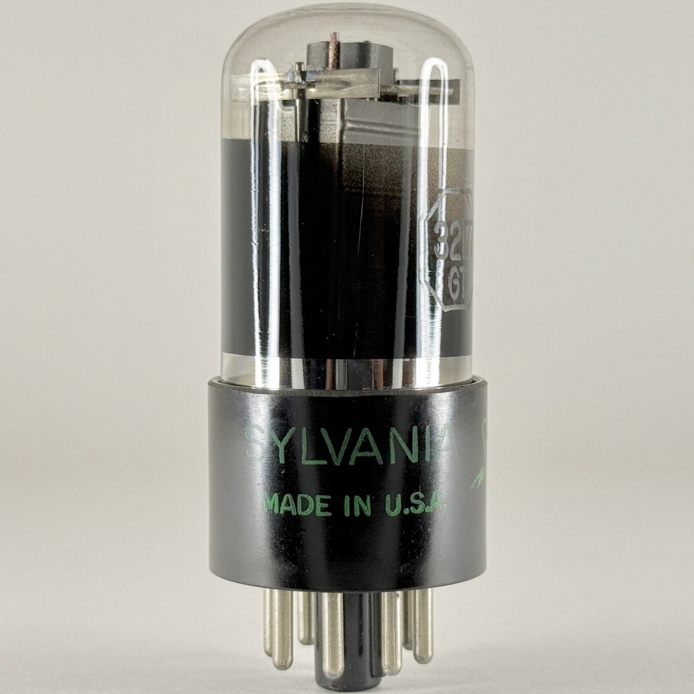 (1) Tested Sylvania 32L7GT Tube Black Glass Date Code 7-13 32L7 GT Tube (b)