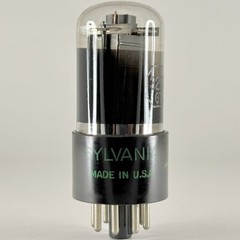 (1) Tested Sylvania 32L7GT Tube Black Glass Date Code 7-13 32L7 GT Tube (b)