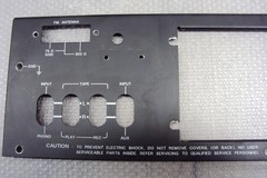 Philips 7831 Receiver Back Panel Nice Condition Tested Parting Out Entire 7831