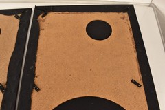 Pair “The Larger Advent” Loudspeaker Grills -New Grill Cloth-