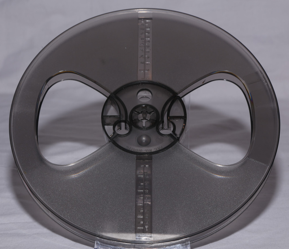 1 (one) 7-in Plastic Take-Up Reel for Reel to Reel Machines Empty No Tape Used