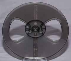 1 (one) 7-in Plastic Take-Up Reel for Reel to Reel Machines Empty No Tape Used