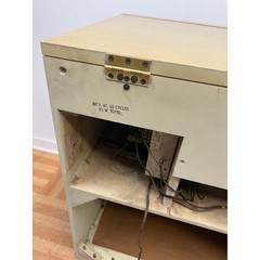 Vintage Zenith High Fidelity Record Player Console Mid Century Modern Cabinet 50