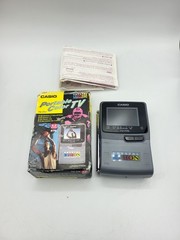 Casio TV-770 Crystal Vision Handheld Portable Analog UHF VHF TV w/ Box