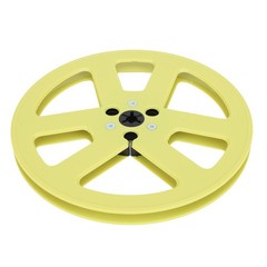 1/4 7 Inch Empty Tape Reel Fit For Reel To Reel ABS Universal Open Ree JKOD
