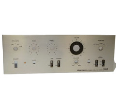 Original Vintage Pioneer SA 6500 Amplifier Silver Color Faceplate Made In Japan