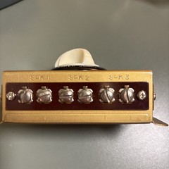 Vintage Calrad Japan Speaker Selector Switch ~ New in Box HIFI Speaker Control