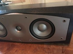 INFINITY IL-25c Center Speaker Nice Condition/Working Correctly Dark Cabinet