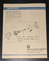 Pioneer SX-700T Receiver Owners Manual Original With Illustrations Schematics