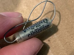 NOS Vintage .0034 uf 600v Sprague 96P Vitamin Q .0033 Amp Tone Capacitor (Qty)