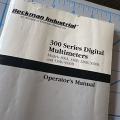Beckman Series 300 Multimeter Operator Manual