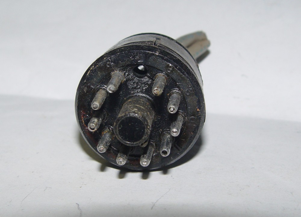 1 – Vintage 10-Pin Male Amphenol Plug Hammond Baldwin-Other Pin Variations Avail