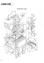 Teac X7 X-7R X10 X-10R X1000 X-1000R X2000 X-2000R 32-2B Replacement Feet