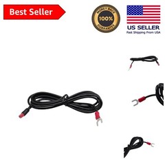 Quality Black Ground Wire for Technics Turntables – RCA Connector Included