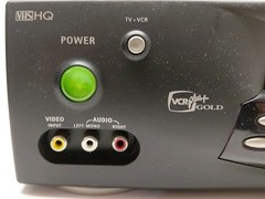 RCA VR704HF VCR Plus Gold VHS HQ Video Player Commercial Not Tested No Remote