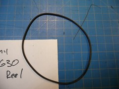 Sony TC-630 Reel To Reel Tapecorder Replacement Parts Tape Counter Belt