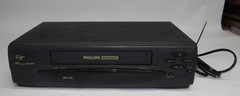 Philips VRX260AT22 VHS Recorder VCR Plus+ 4 Head Player Without Remote TESTED