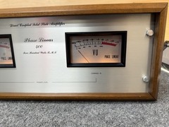 ⭐️ Phase Linear 400 Stereo Power Amplifier w/ Wood Cabinet -Just Pro Serviced!