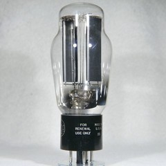 RCA 5U4G Hanging Filament Bottom Getter Smooth Black Plate USA 1942