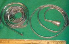 5 Rolls Flat Tinned Copper Metal Braided Shielding/Sleeving Wide Gound Strap