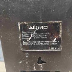 Auvio 4” 3Way Vintage Indoor/Outdoor Speaker