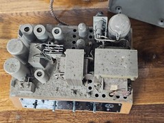 1950’s VINTAGE TUBE AMPLIFIER KZ8 TESLA 513000, made in CZECHO-SLOVAKIA *8W_100V