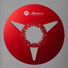 Studevox 10.5″ Polished Red Aluminium Empty Tape Reel For Reel Tape Recorders