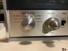 McIntosh MAC 1700 Stereo Receiver – Recapped, Serviced, w/Solid Walnut Cabinet