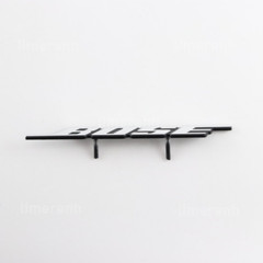 2PCS DIY For BOSE Aluminum Logo Badge Replacement Piece 110mm X 14mm