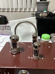 Tube Headphone Amplifier Custom Hand made, Including Headphones!