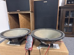 Vintage Klipsch 15” K-33-E Woofers Speakers