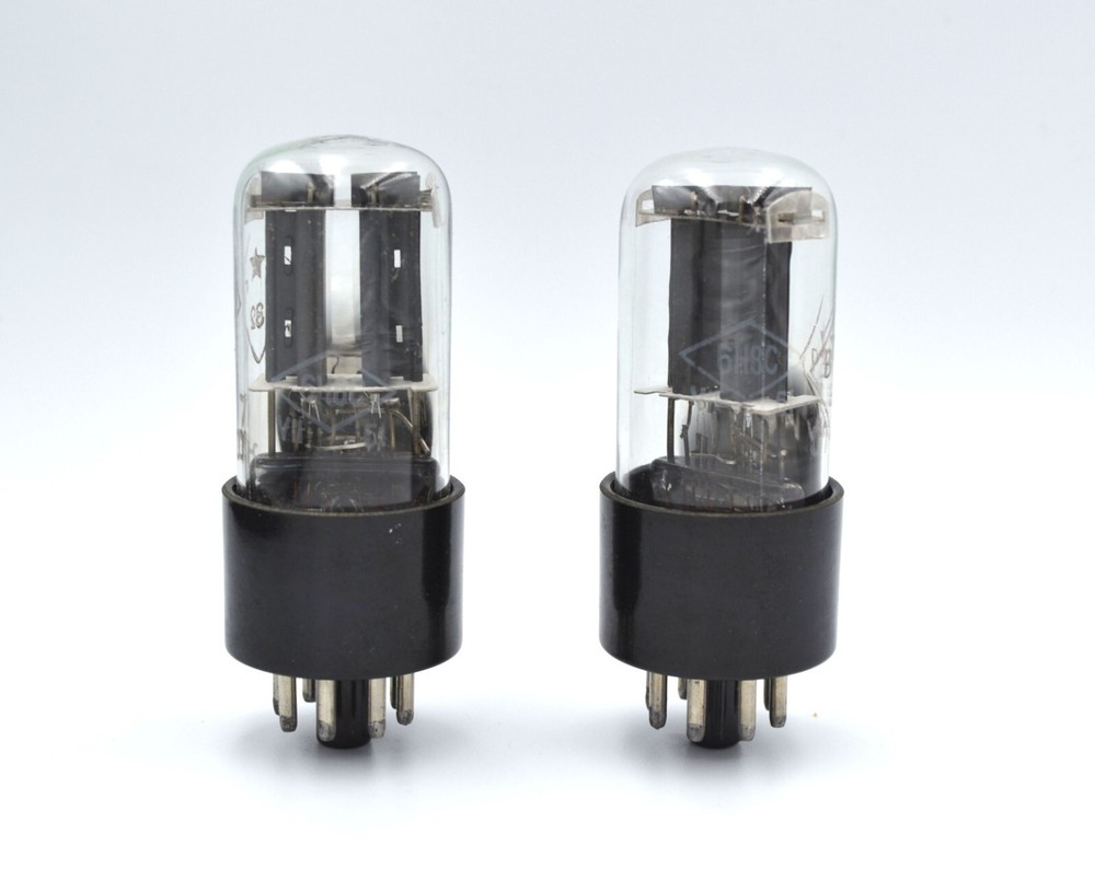 NEW 2pcs 6N8S MATCHED PAIR FOTON Tube NOS 6SN7 ECC32 6SN7G 1578