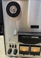 Pioneer RT-1020L Reel-to-Reel 3-Motor 3-Head Stereo Tape Deck/serviced/ Newbelts