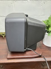 Sanyo Vintage AVM-1306 13″ CRT TV Retro Gaming 1997 Vintage Works Coaxial Cable