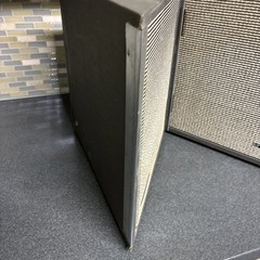 Vintage Set of Akai SS-50 Angled Suitcase Speakers Audio Case Mechanical Speaker