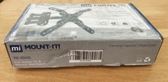 MOUNT-IT! brand Full Motion TV Wall Mount for 27″ to 43″ TVs in box never used