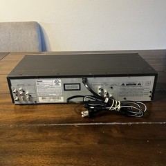 SYMPHONIC WF803 DVD/VCR rec VHS Combo Player / Recorder, No Remote,Tested Works