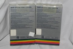 BASF Beta L750 video cassette tape new sealed lot of 2