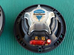 Vintage Kenwood Advanced Lightweight DualMags Speakers Peak Power 180 Watts