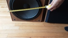 Vintage Pioneer CS-G404 Speakers. Large Floor 3-Way Speakers 15″ Woofers Tested