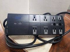 IBM Power Strip 6 Outlet Model 33L4725-A2 – Black – Tested